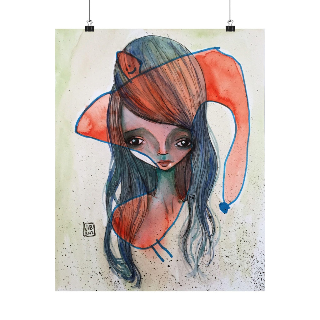 Red Juneau Dreams · Poster Print