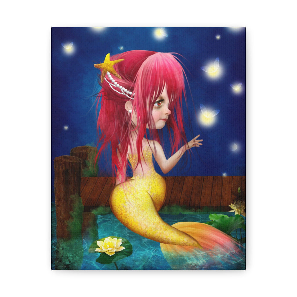 Midsummer Mermaid · Canvas Print