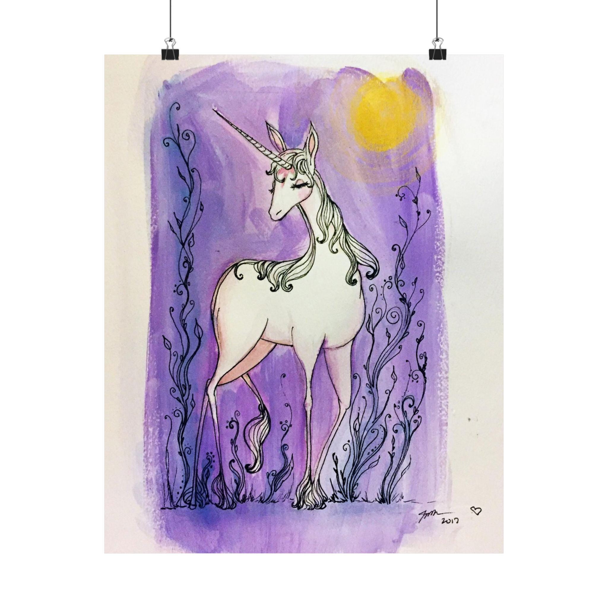 The Last Unicorn · Poster Print