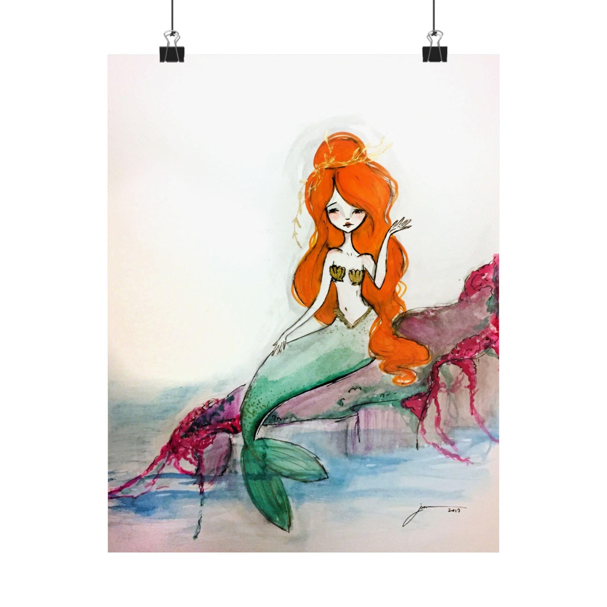 We Were Only Trying to Drown Her · Poster Print