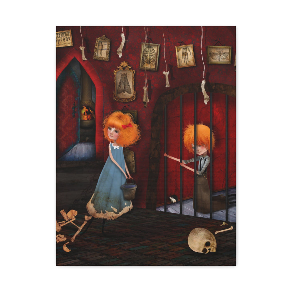 Hansel and Gretel · Canvas Print