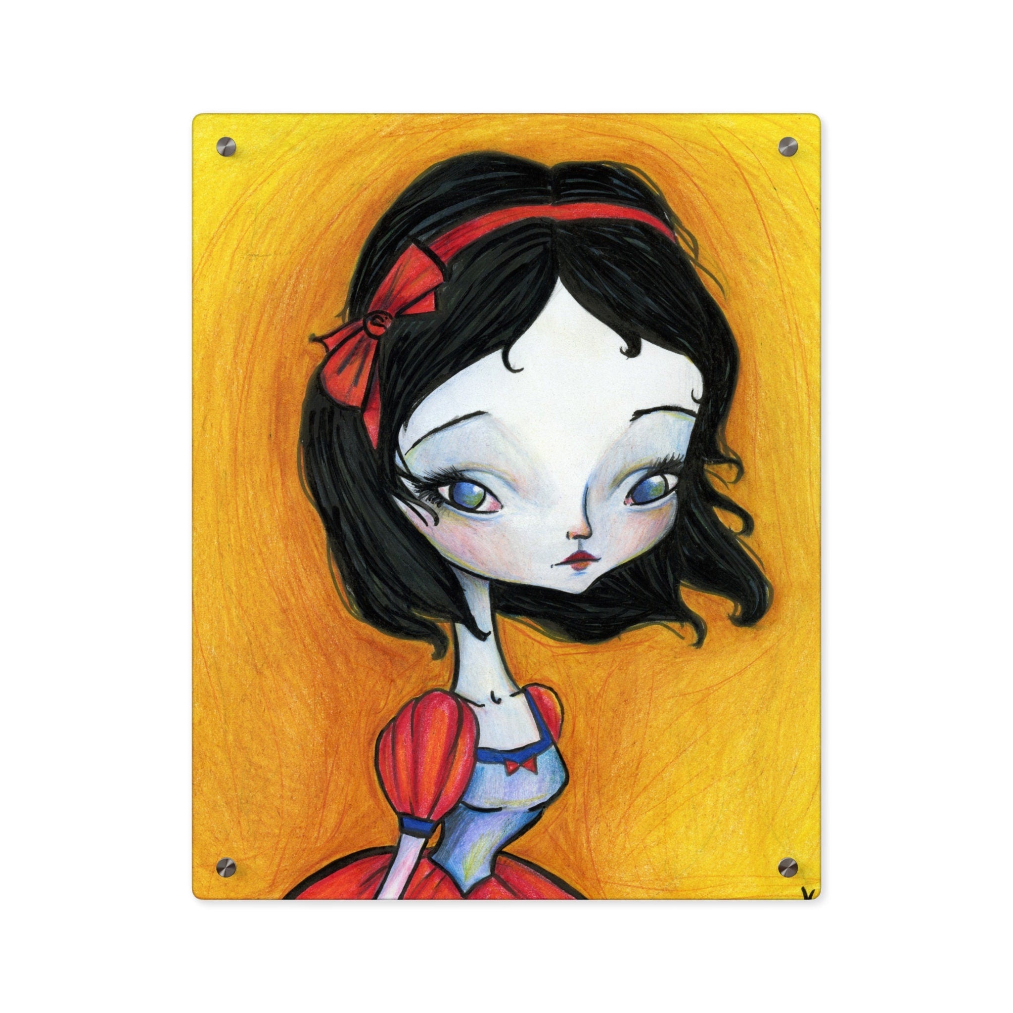 Snow White Acrylic Wall Art Panel · Acrylic Print