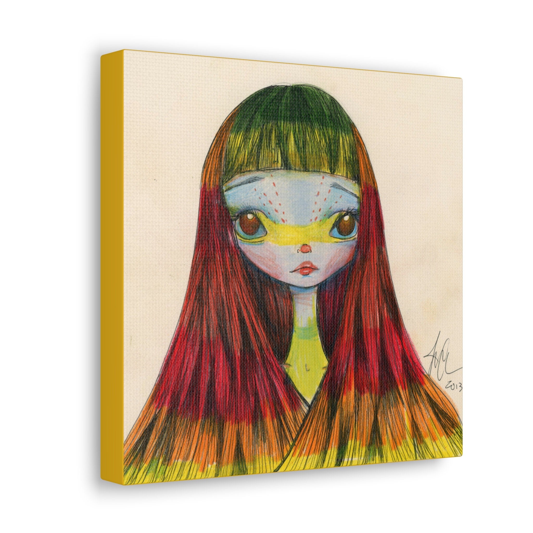 Girl 38 · Canvas Print