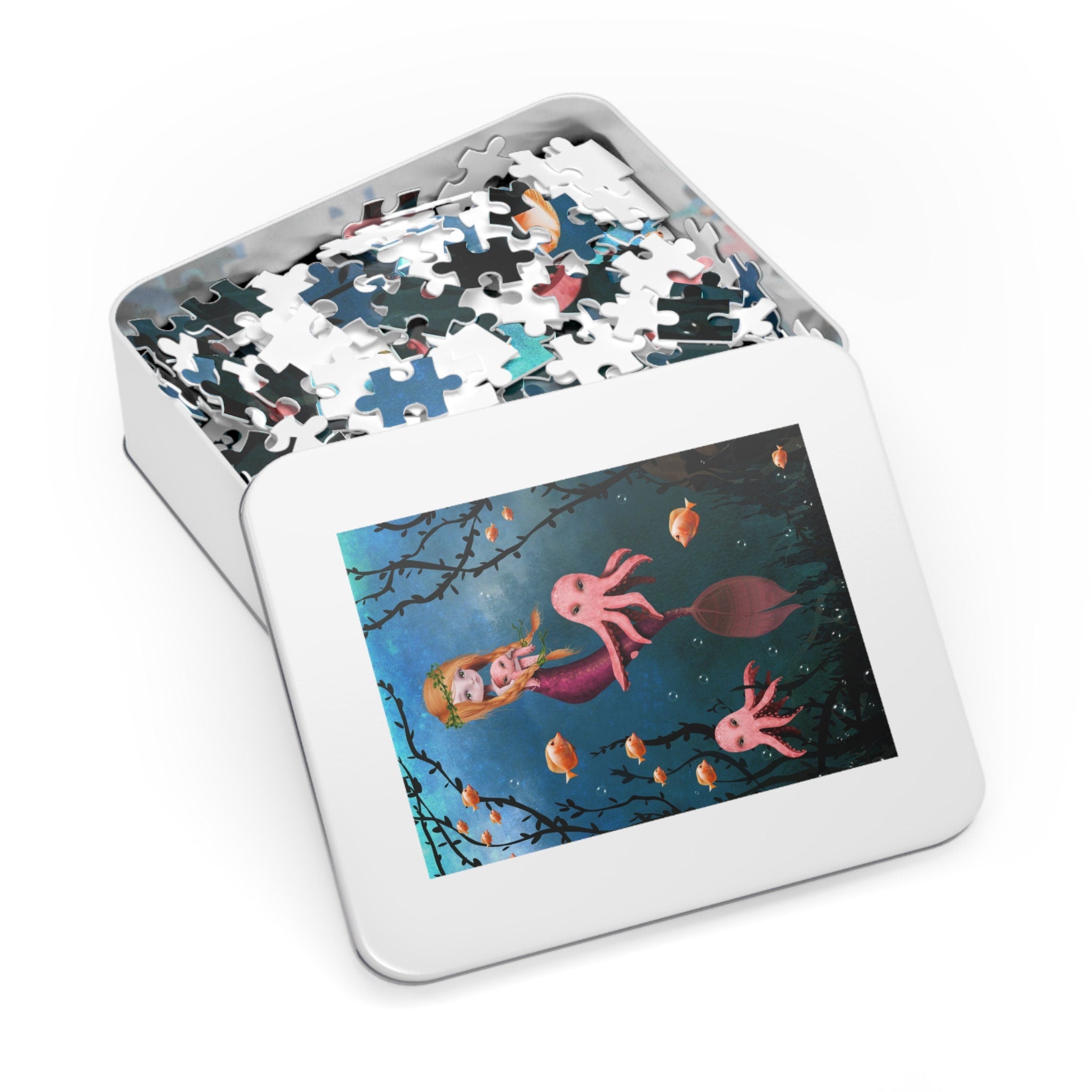 Ginger mermaid · Jigsaw Puzzle