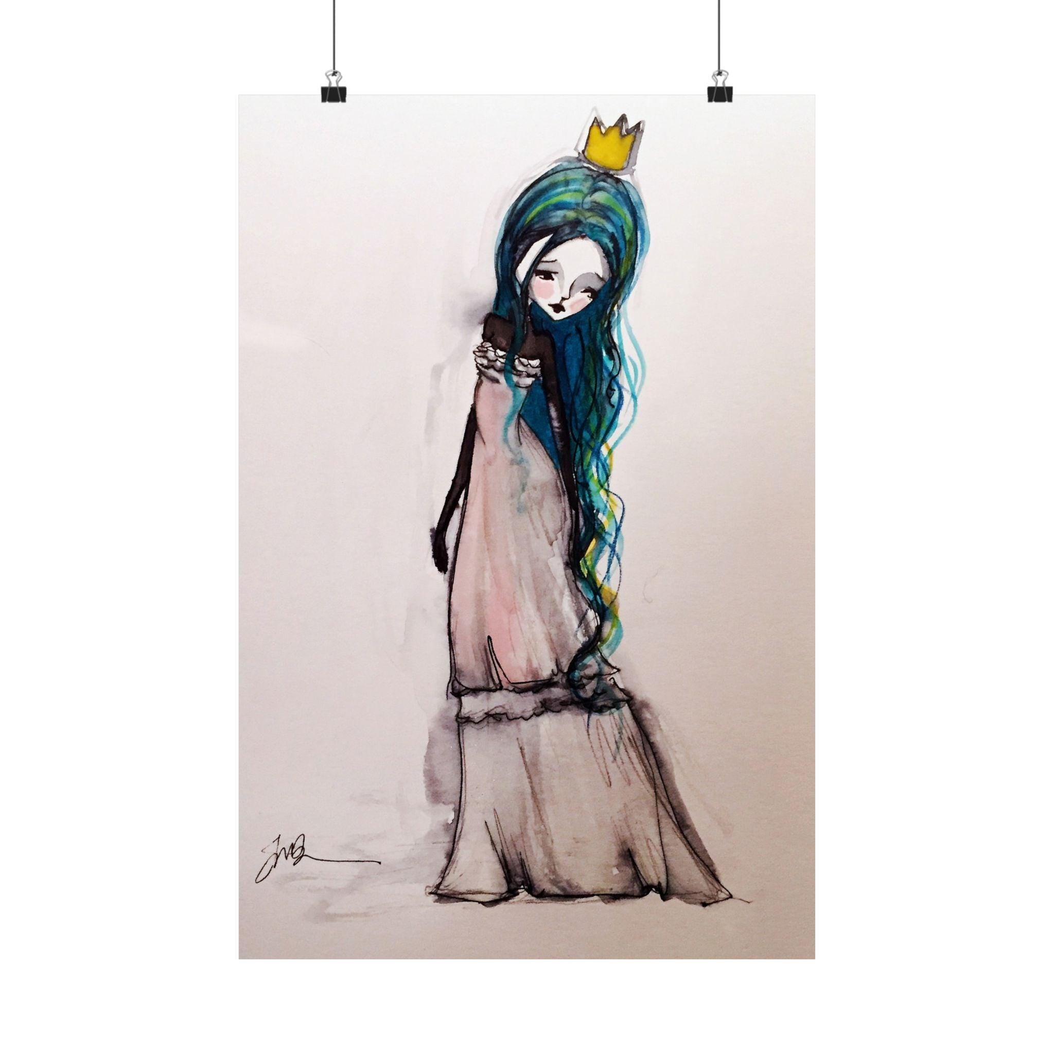Pink Princess · Poster Print