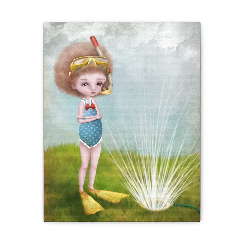 Soaked · Canvas Print