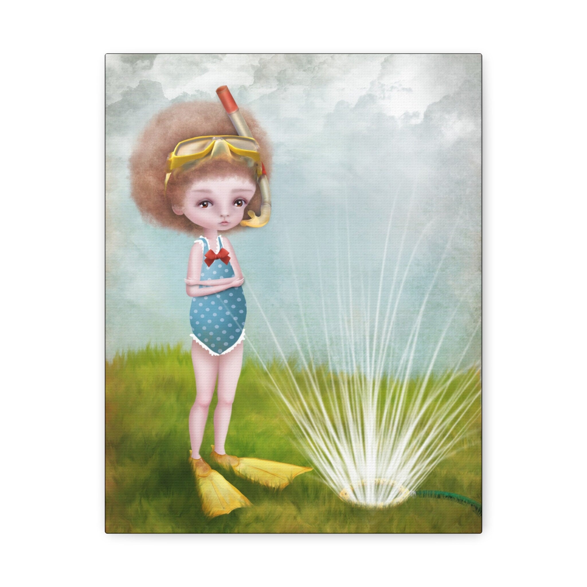 Soaked · Canvas Print