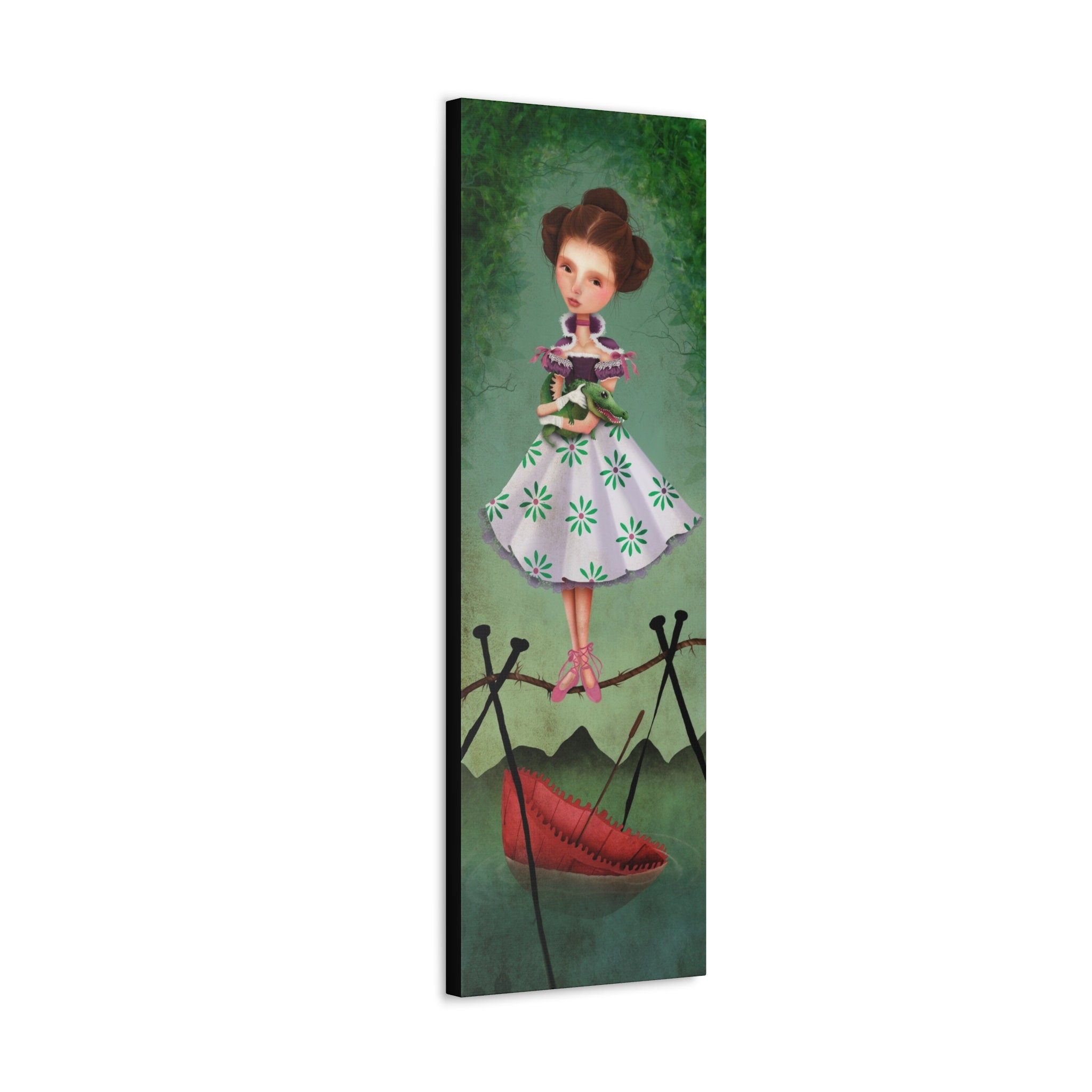 Umbrella Girl · Canvas Print