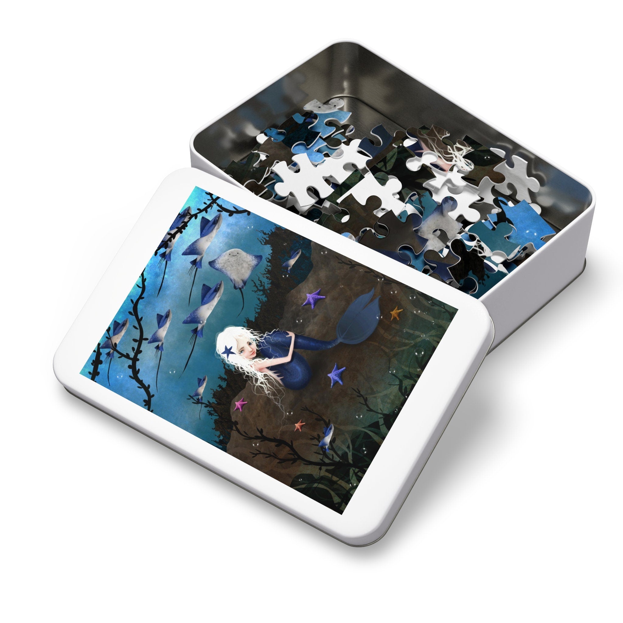 Blue Mermaid · Jigsaw Puzzle