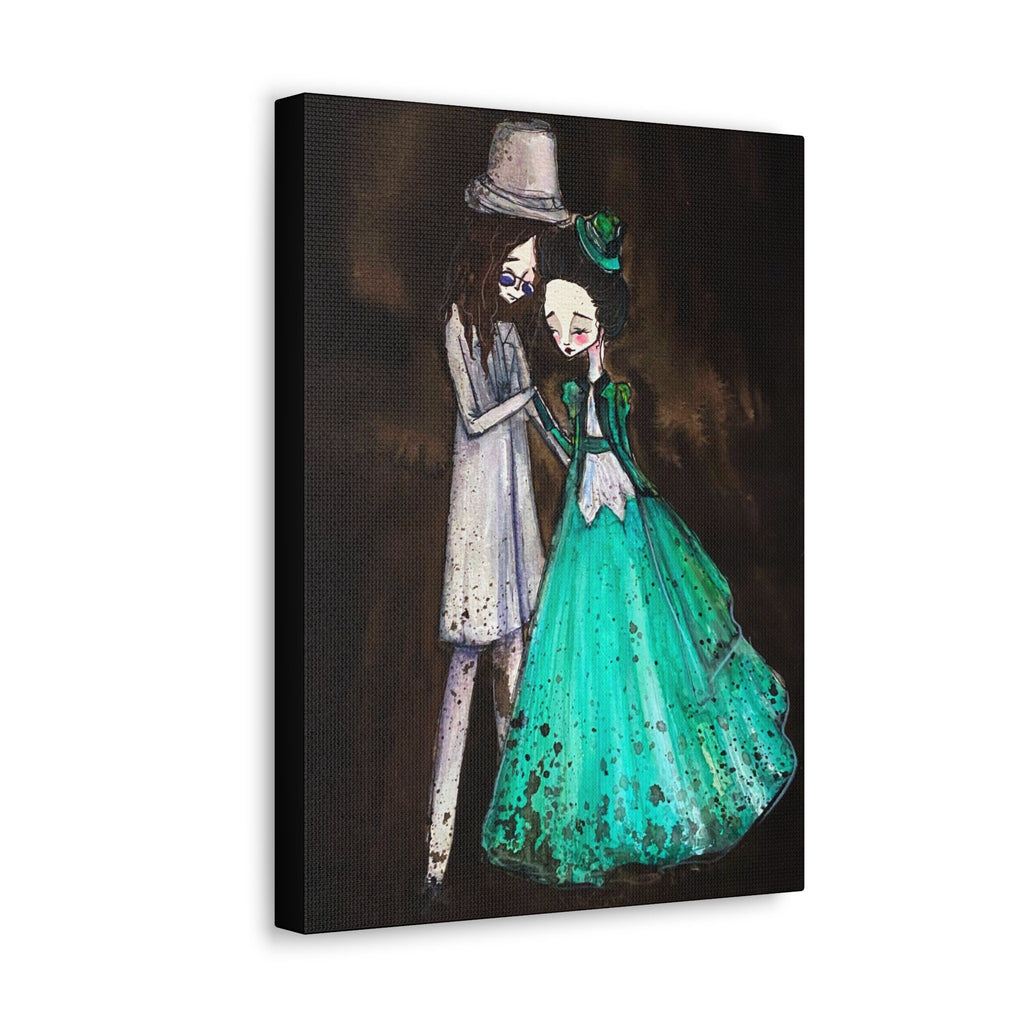 Dracula and Mina · Canvas Print