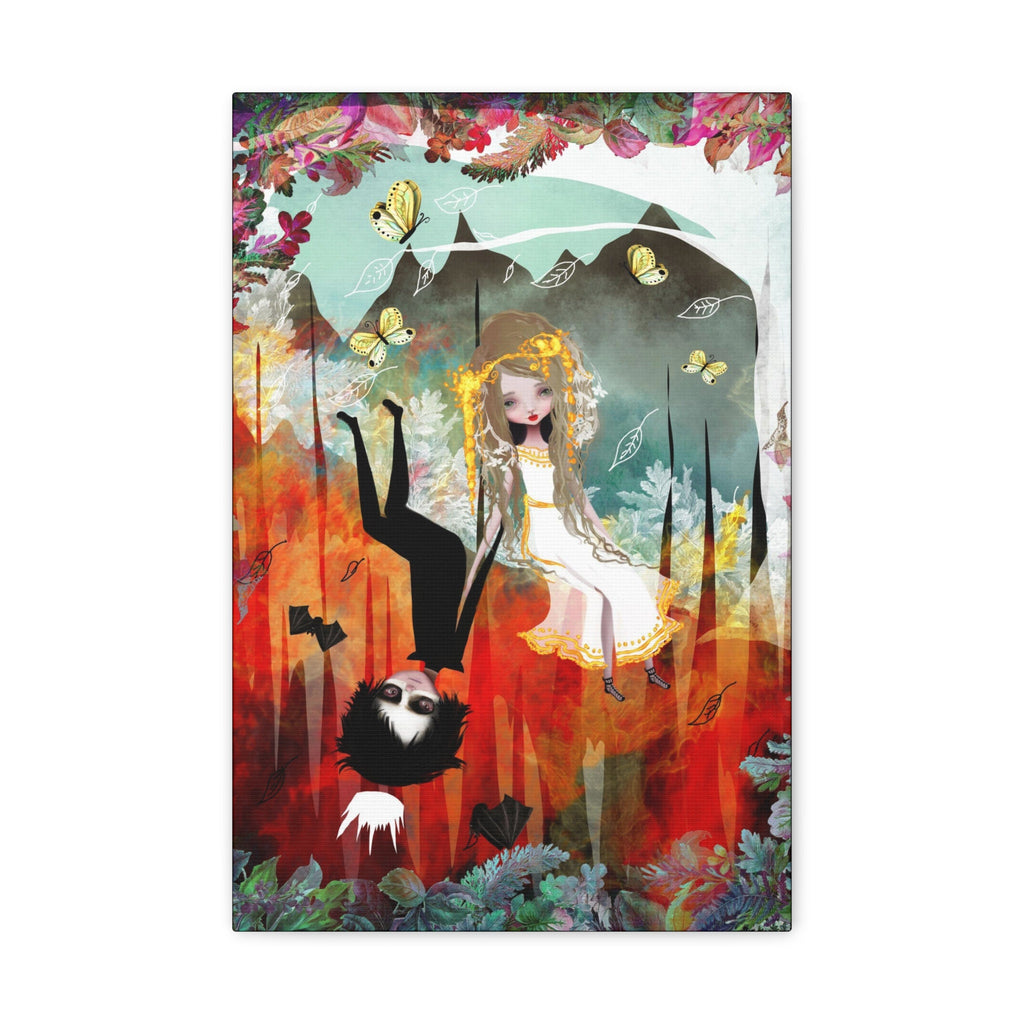 Persephone and Hades · Canvas Print