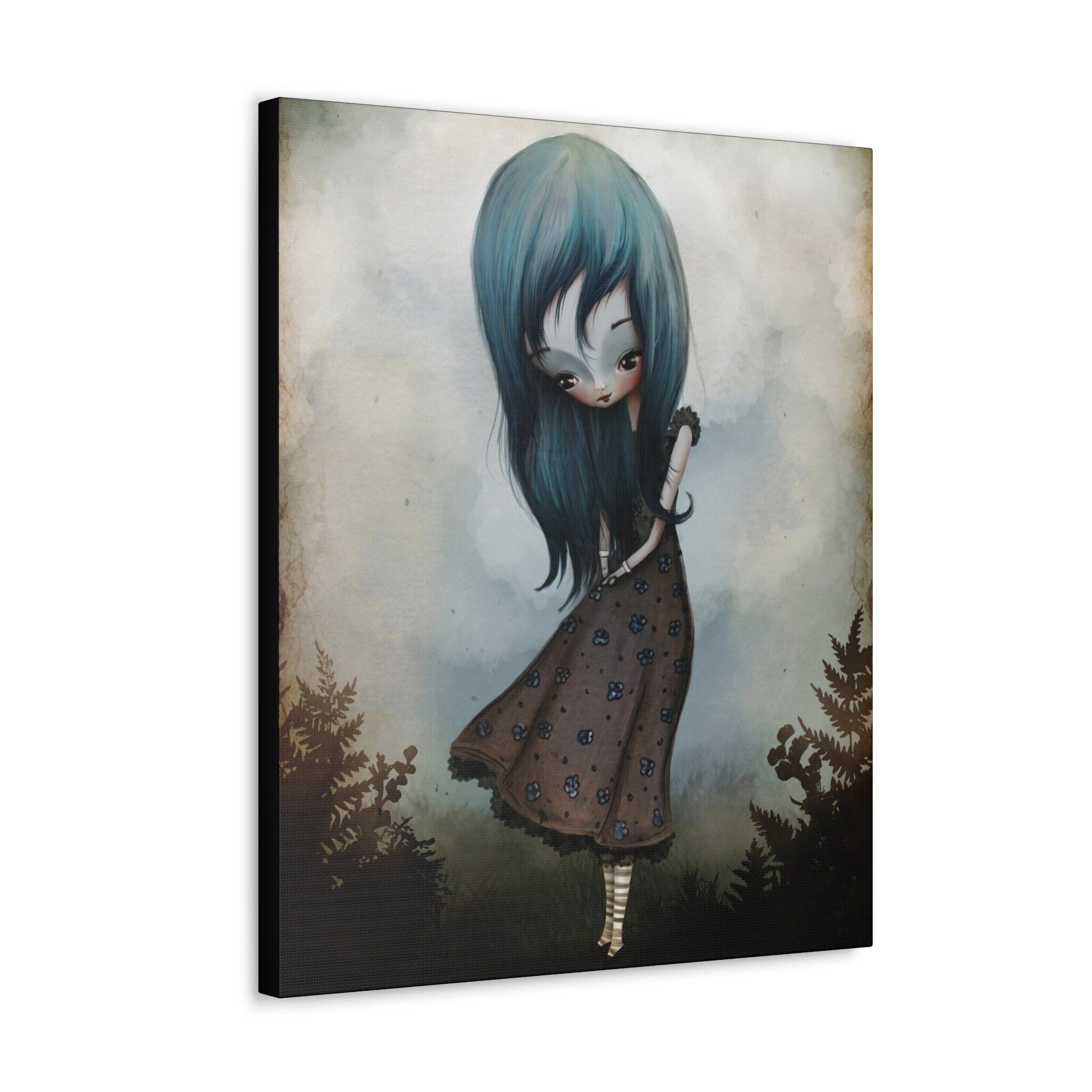 Baby Blue · Canvas Print