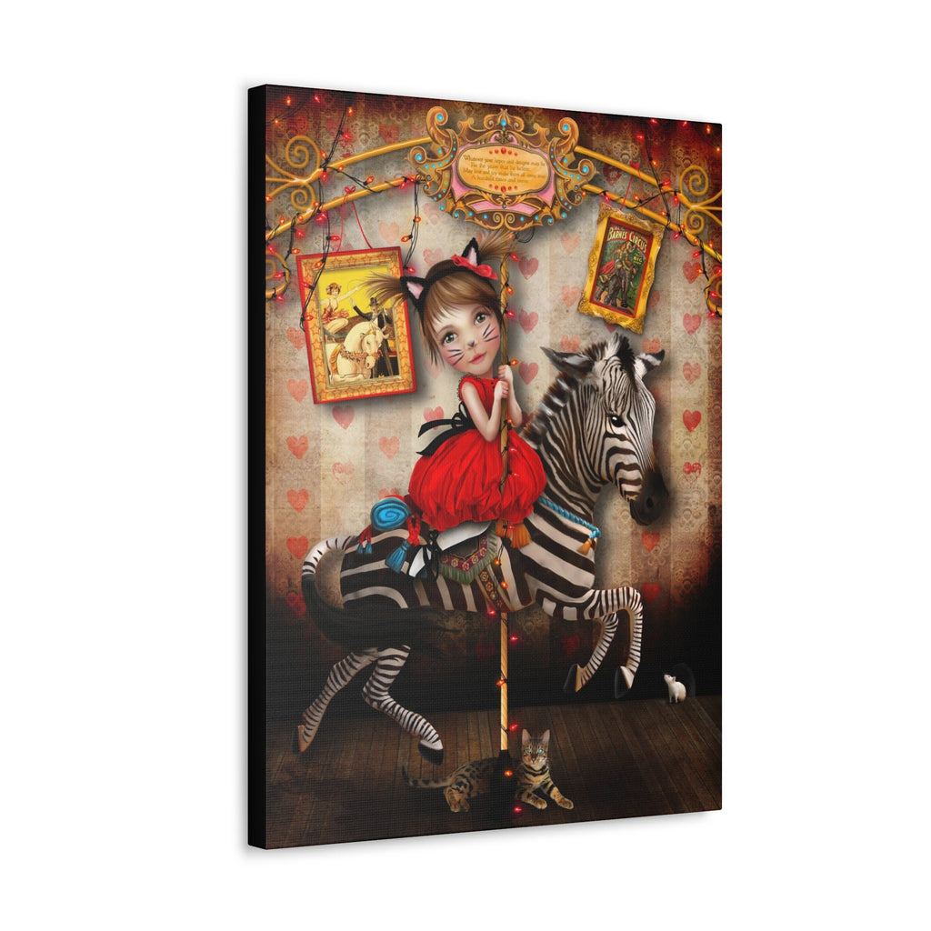 Carousel Dreams · Canvas Print