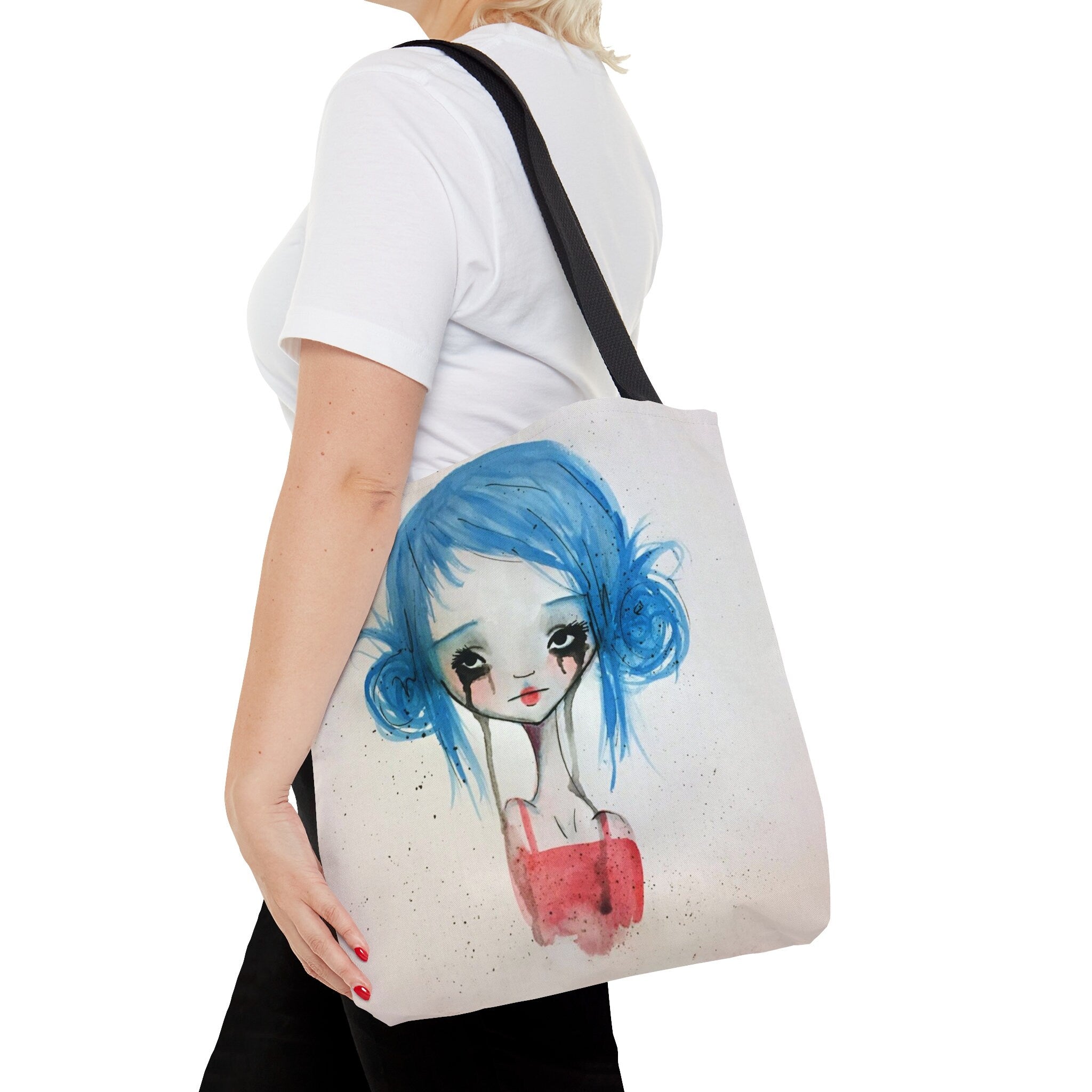 Blue Girl · Tote Bag