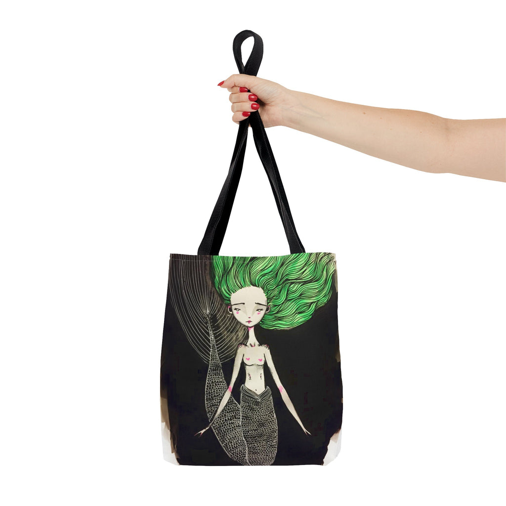Little Green Mermaid · Tote Bag