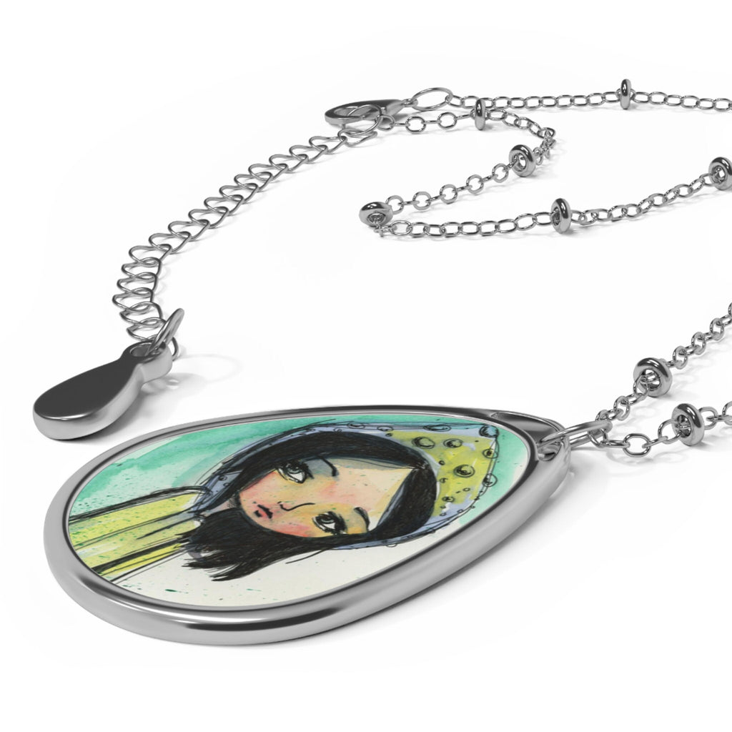 Garden Gnome Oval · Necklace