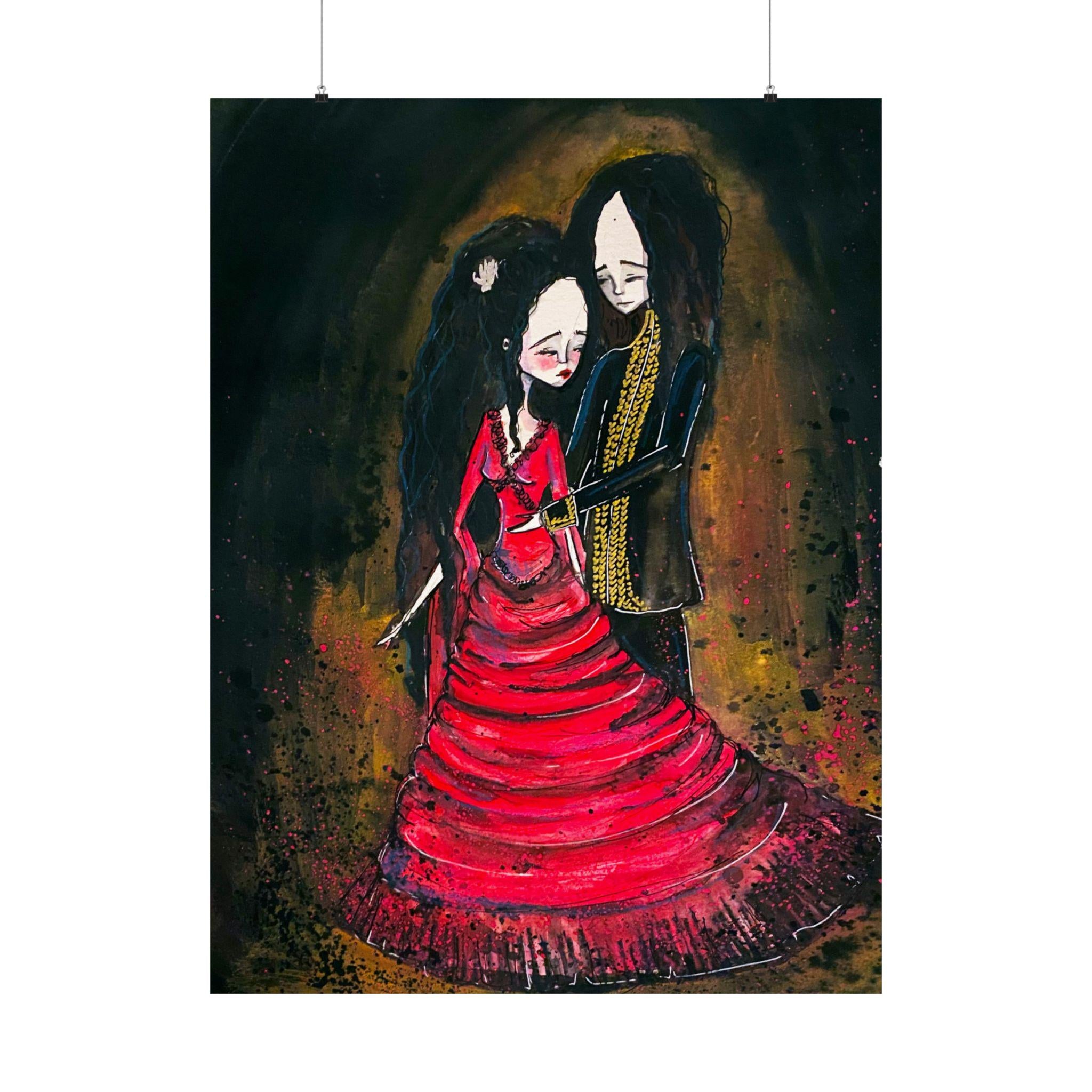 Mina and the Count · Poster Print