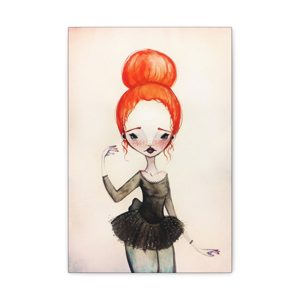 Ginger Ballerina · Canvas Print