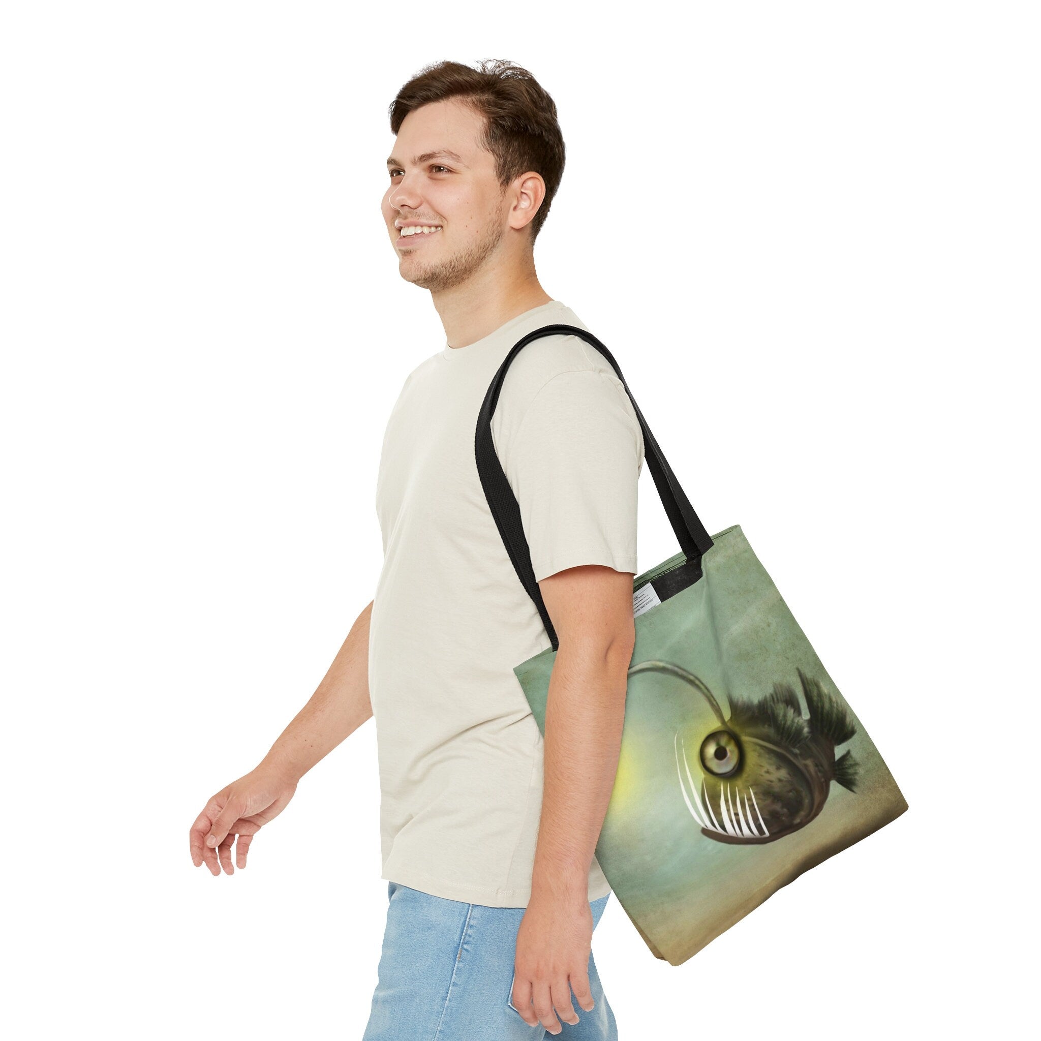 Mr. Fishy on his Own · Tote Bag
