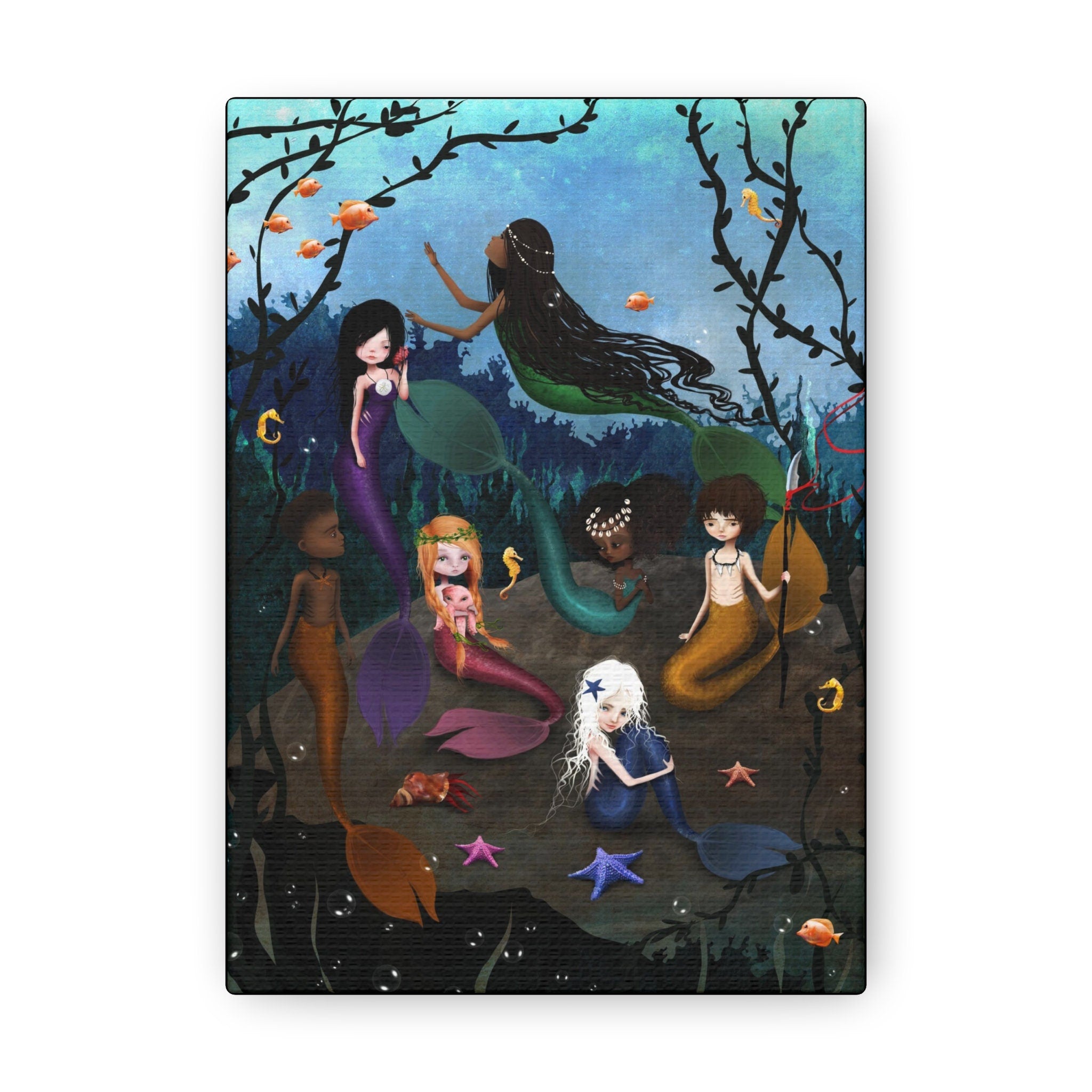 Mermaids · Canvas Print