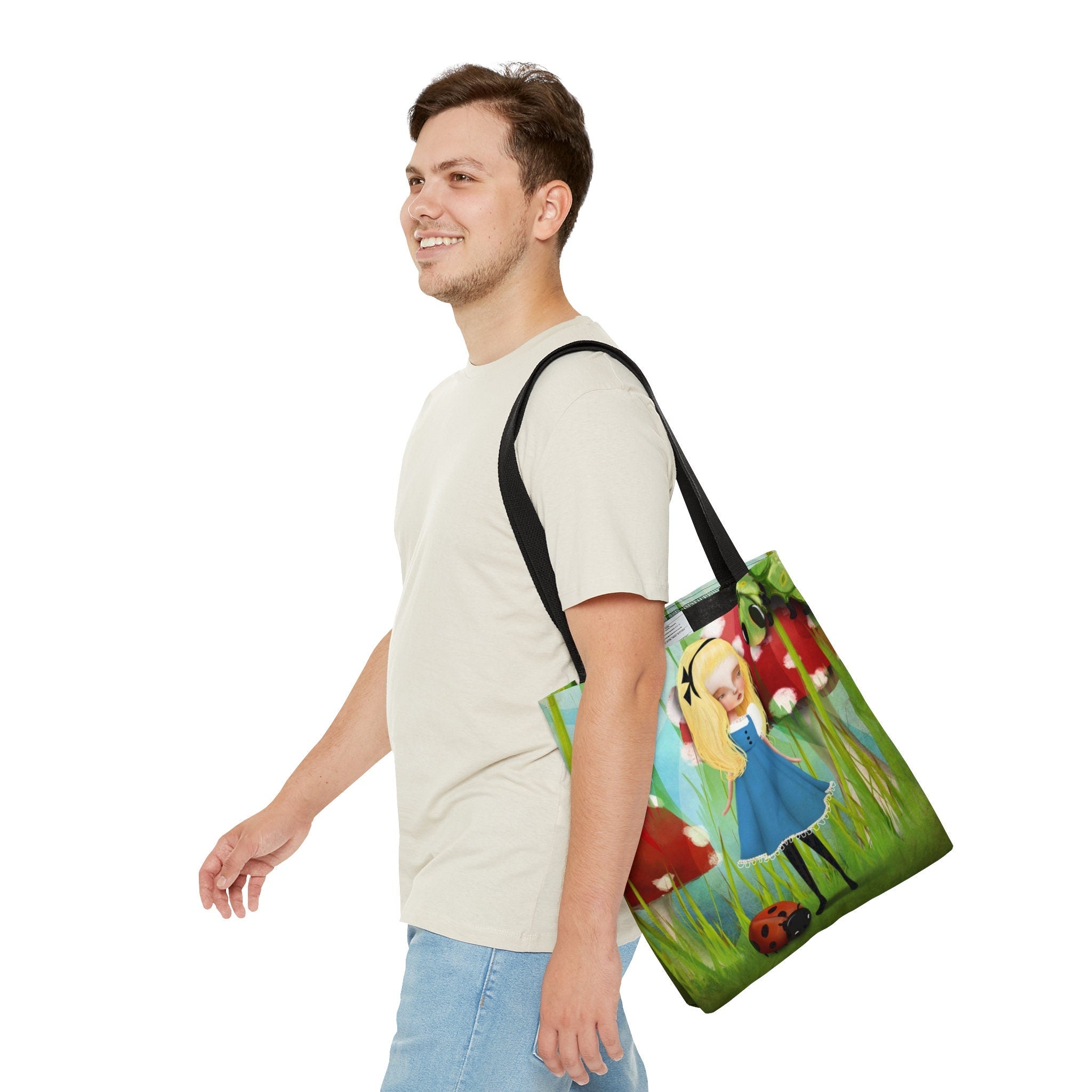 Alice and the Caterpillar · Tote Bag
