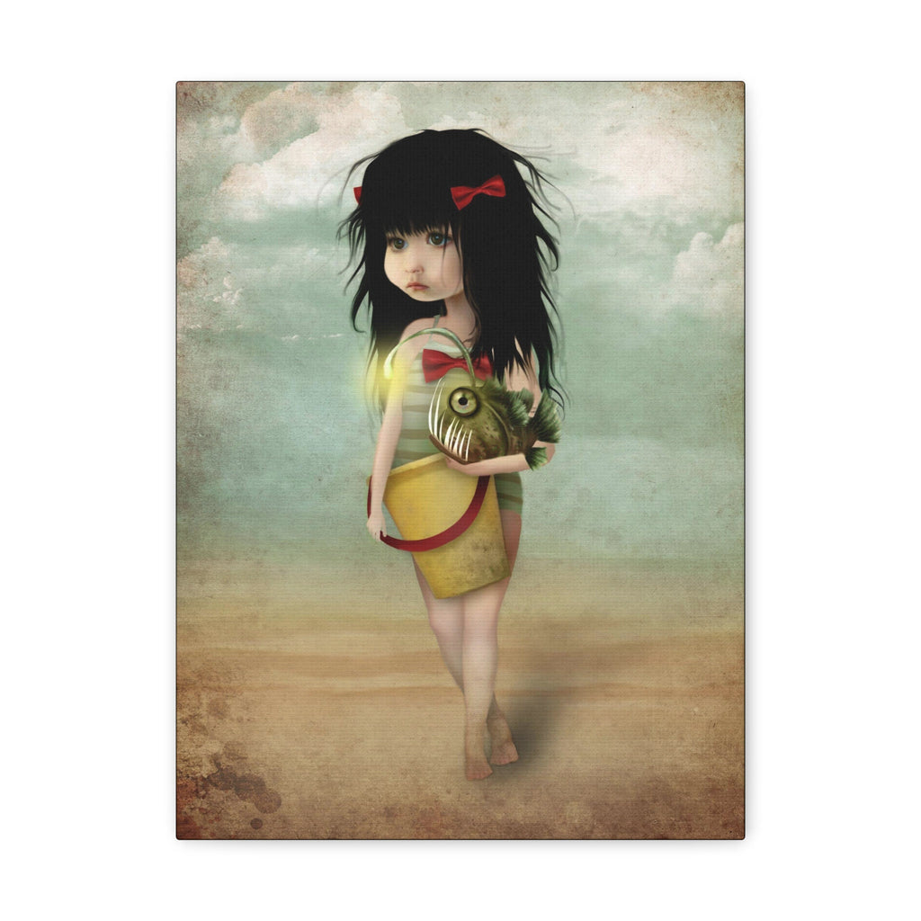 My Fishy Friend · Canvas Print