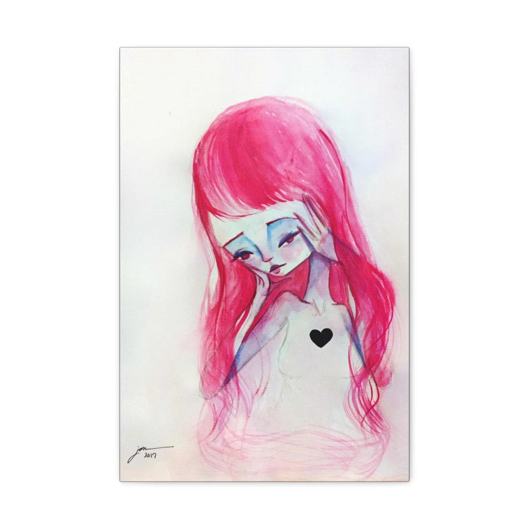 Girl · Canvas Print