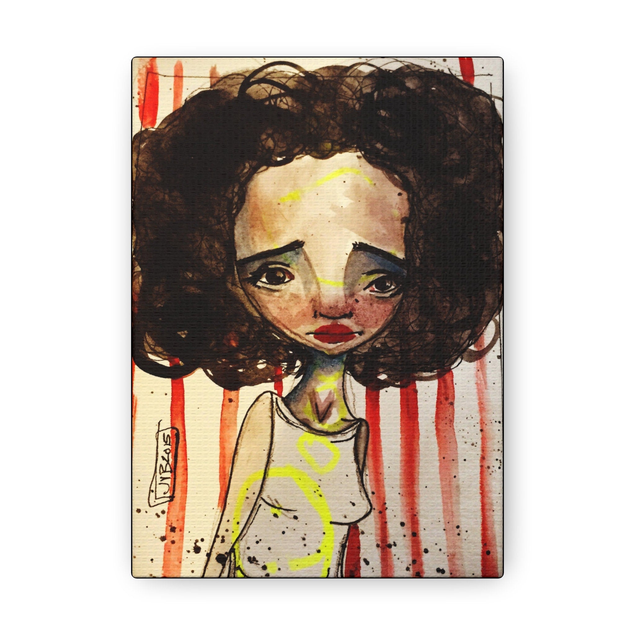 June · Canvas Print