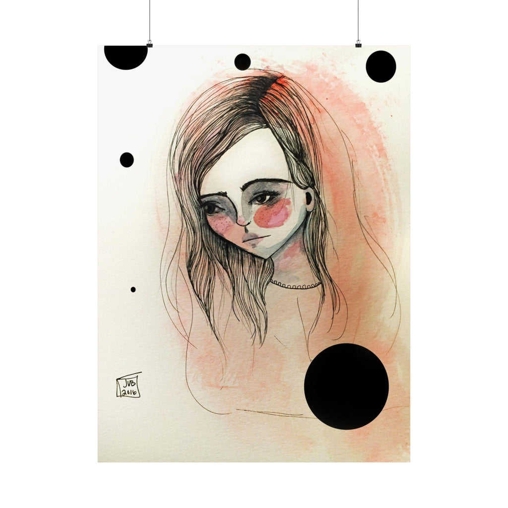 Lady · Poster Print
