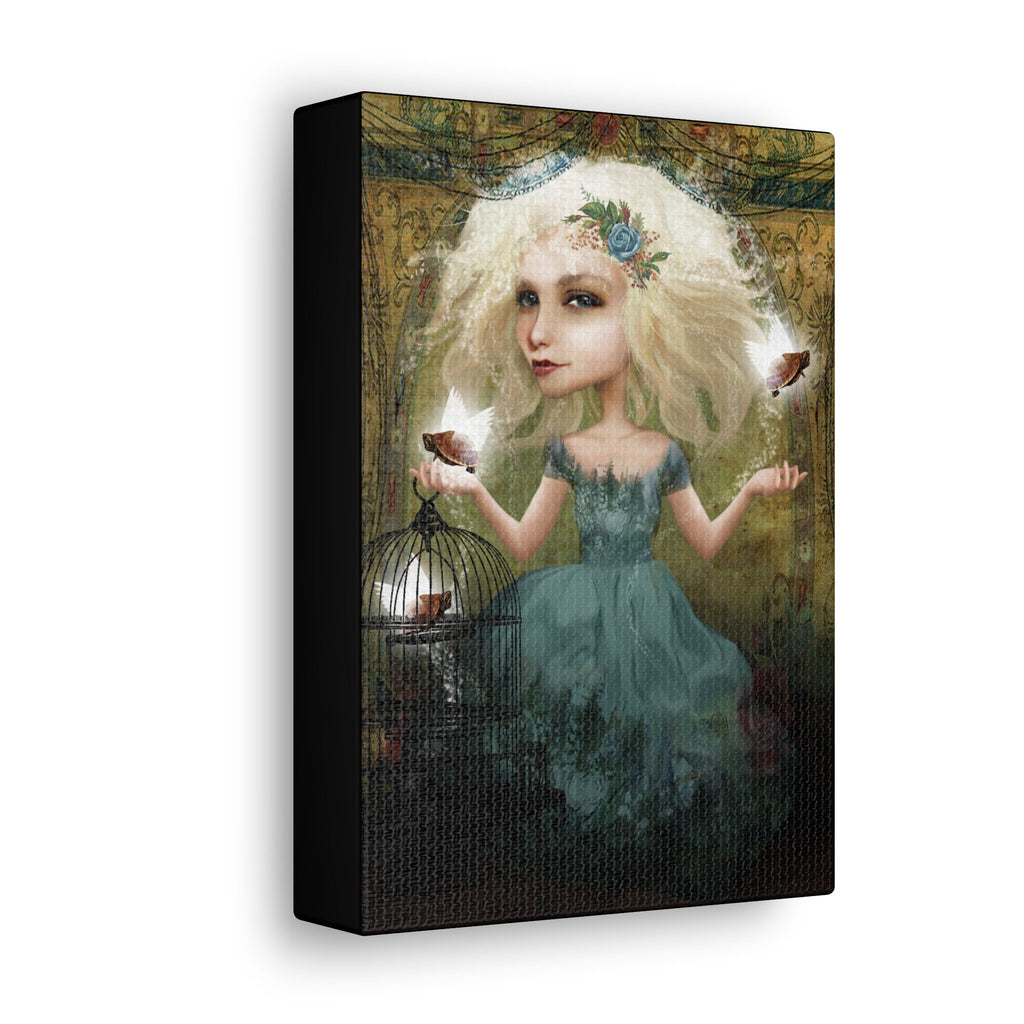 If you love them, set them Free · Canvas Print