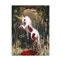 Dark Unicorn · Canvas Print