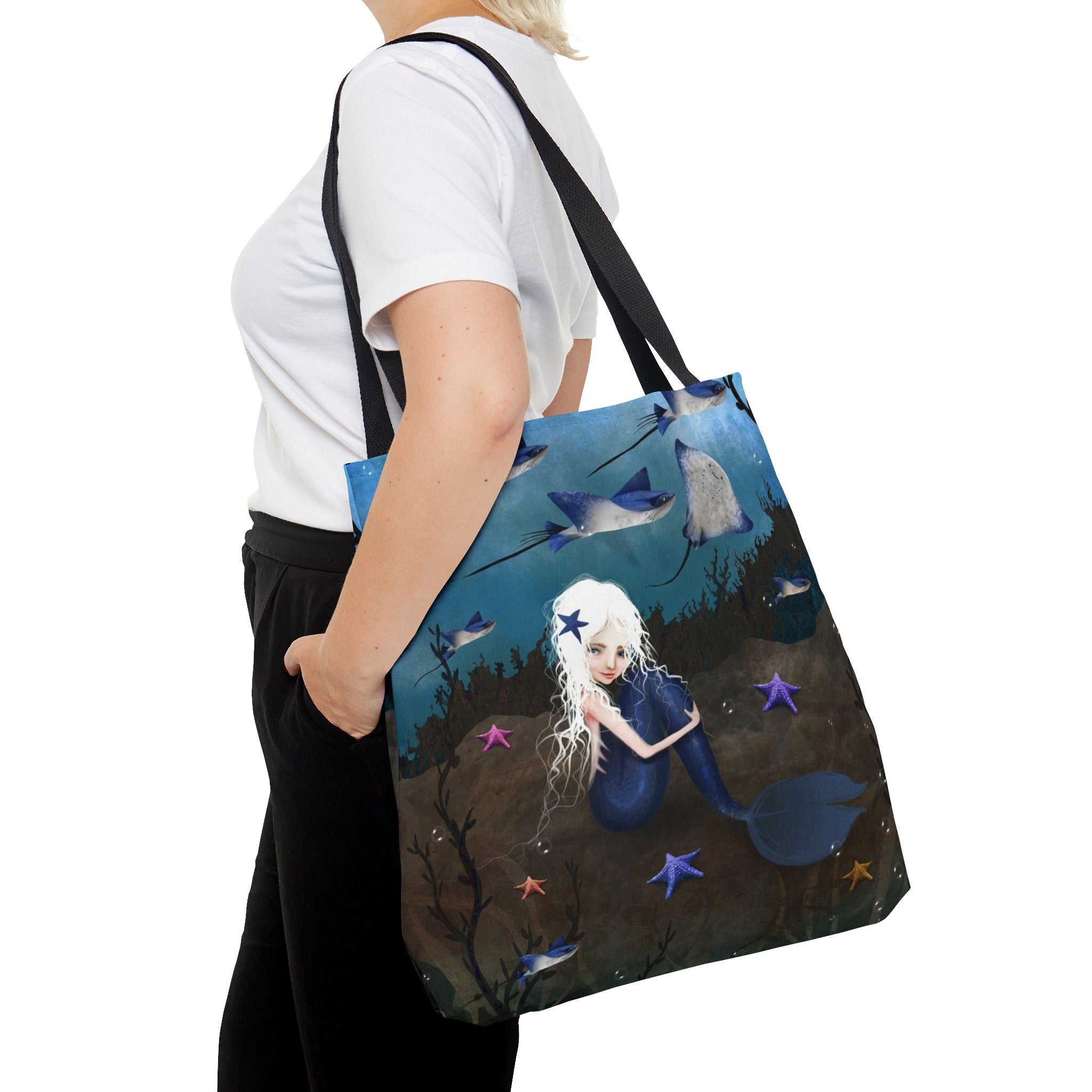 Blue Mermaid · Tote Bag