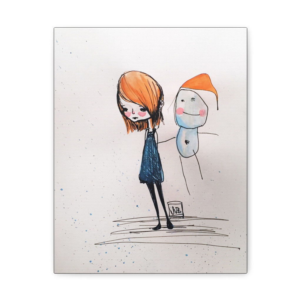 Mommy and Me · Canvas Print