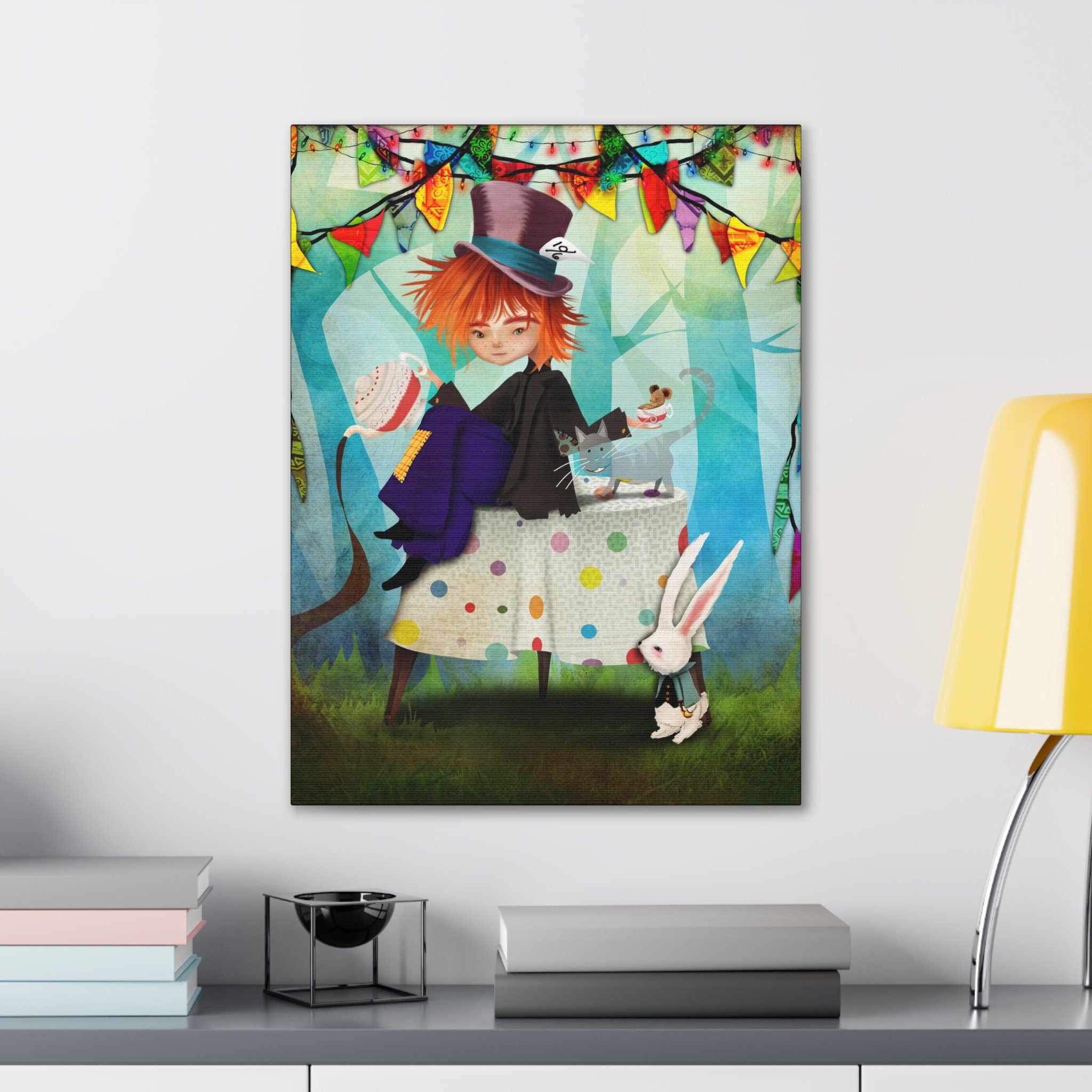 The Tea Party · Canvas Print