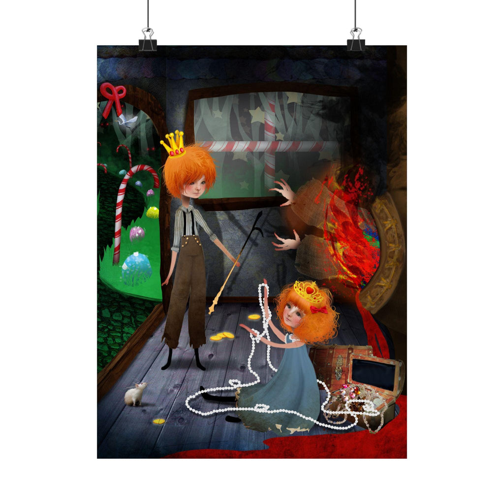 Hansel and Gretel Witches House · Poster Print