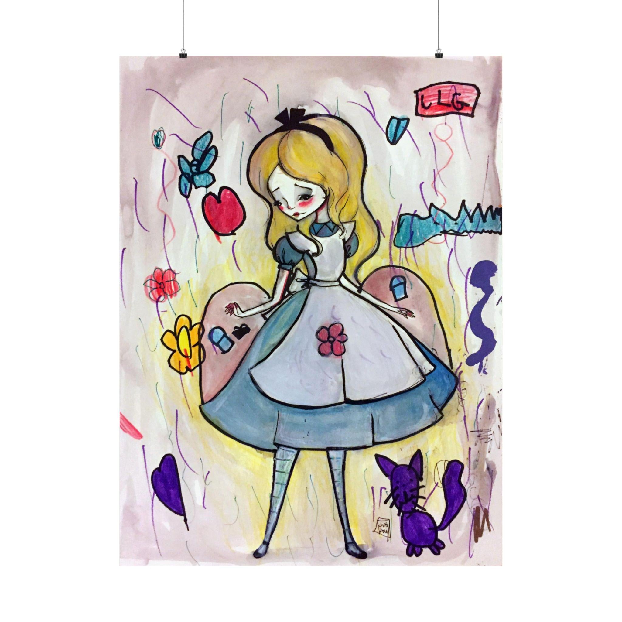 Alice Mommy and Me · Poster Print