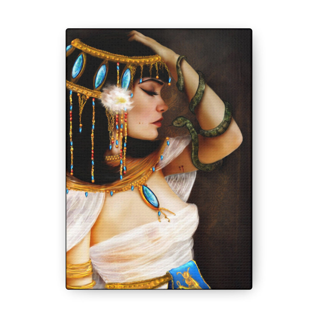 Cleopatra and the Serpent · Canvas Print
