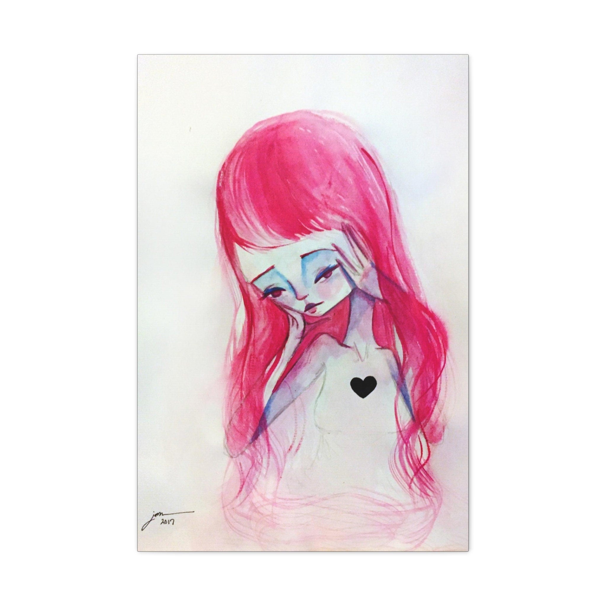 Girl · Canvas Print
