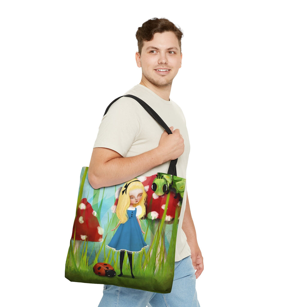 Alice and the Caterpillar · Tote Bag