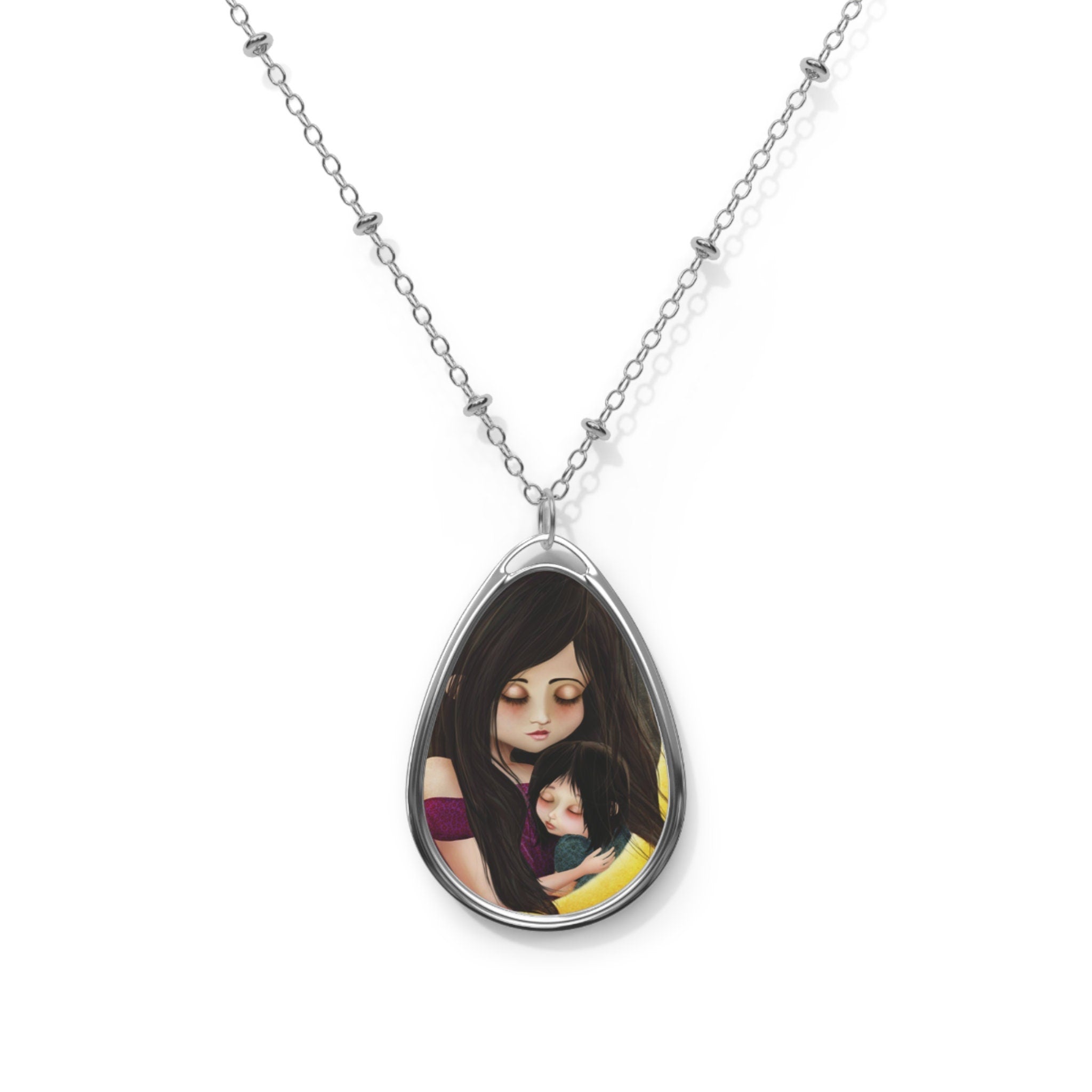 Goodnight Baby Oval · Necklace