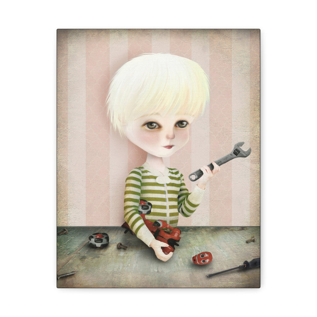 The Reverse Engineer · Canvas Print