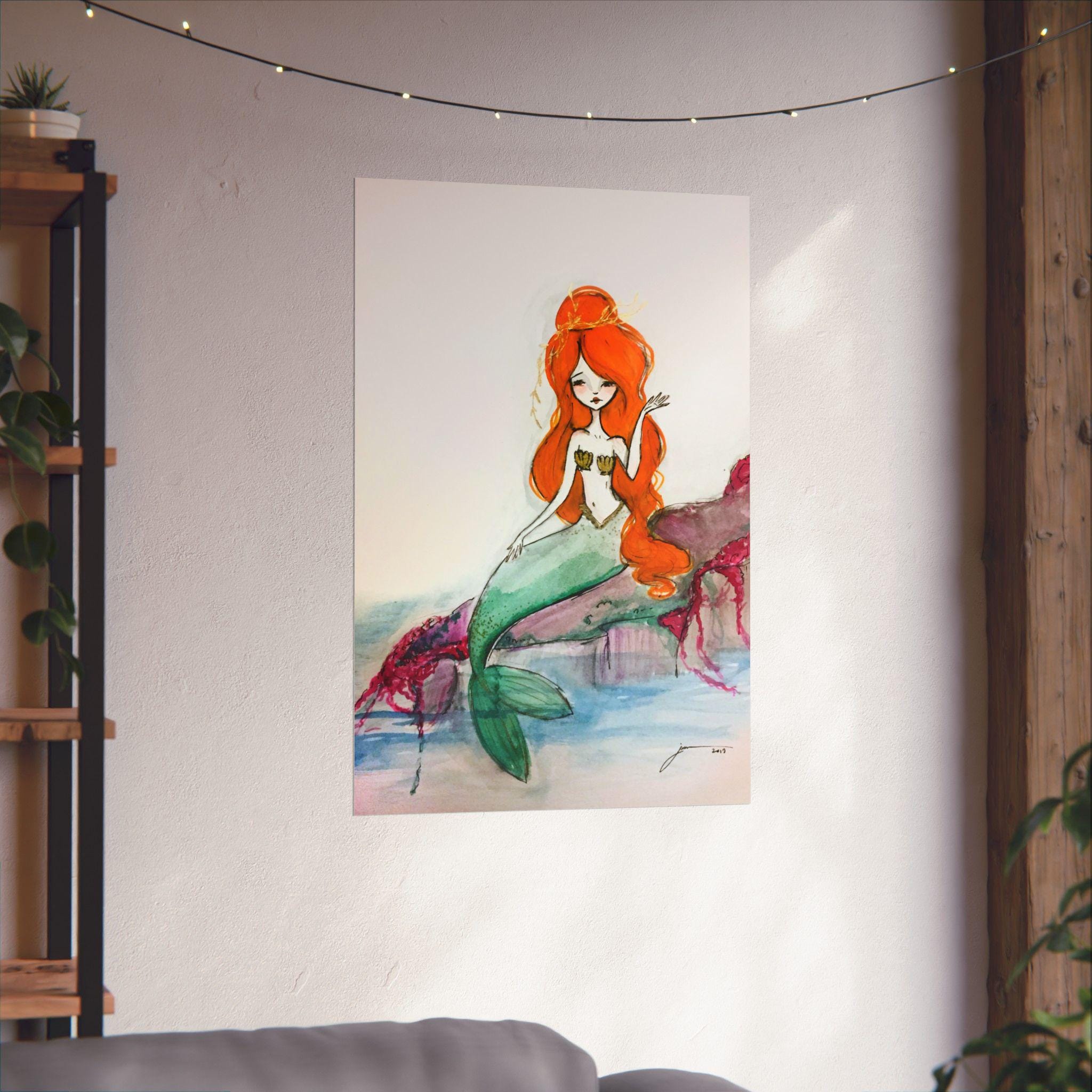 We Were Only Trying to Drown Her · Poster Print