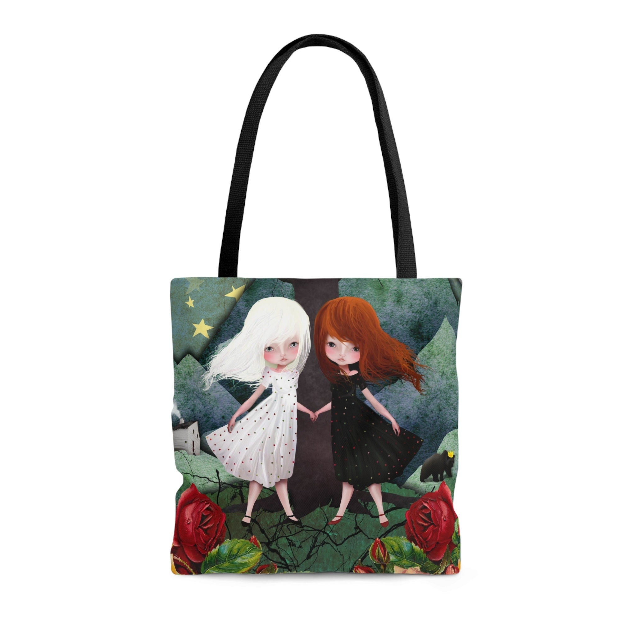 Snow White and Rose Red · Tote Bag