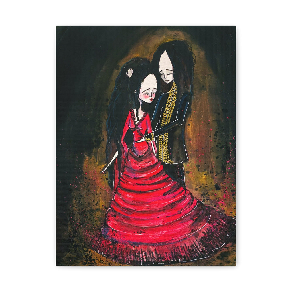 Dracula and Mina · Canvas Print