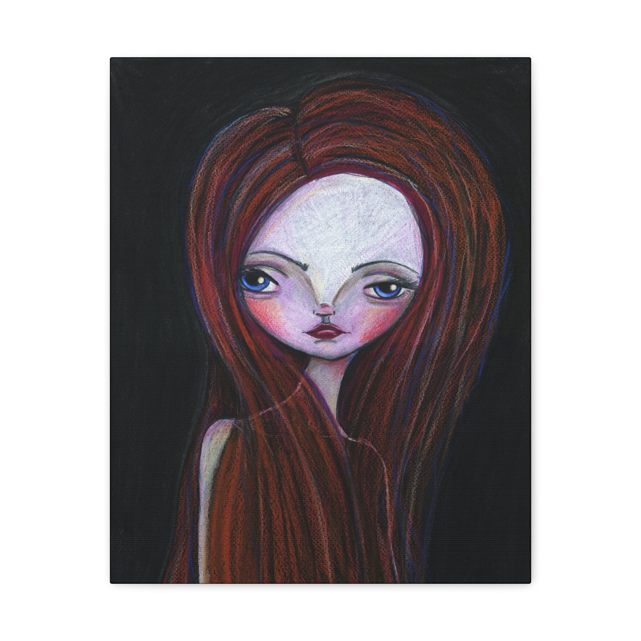 Red · Canvas Print