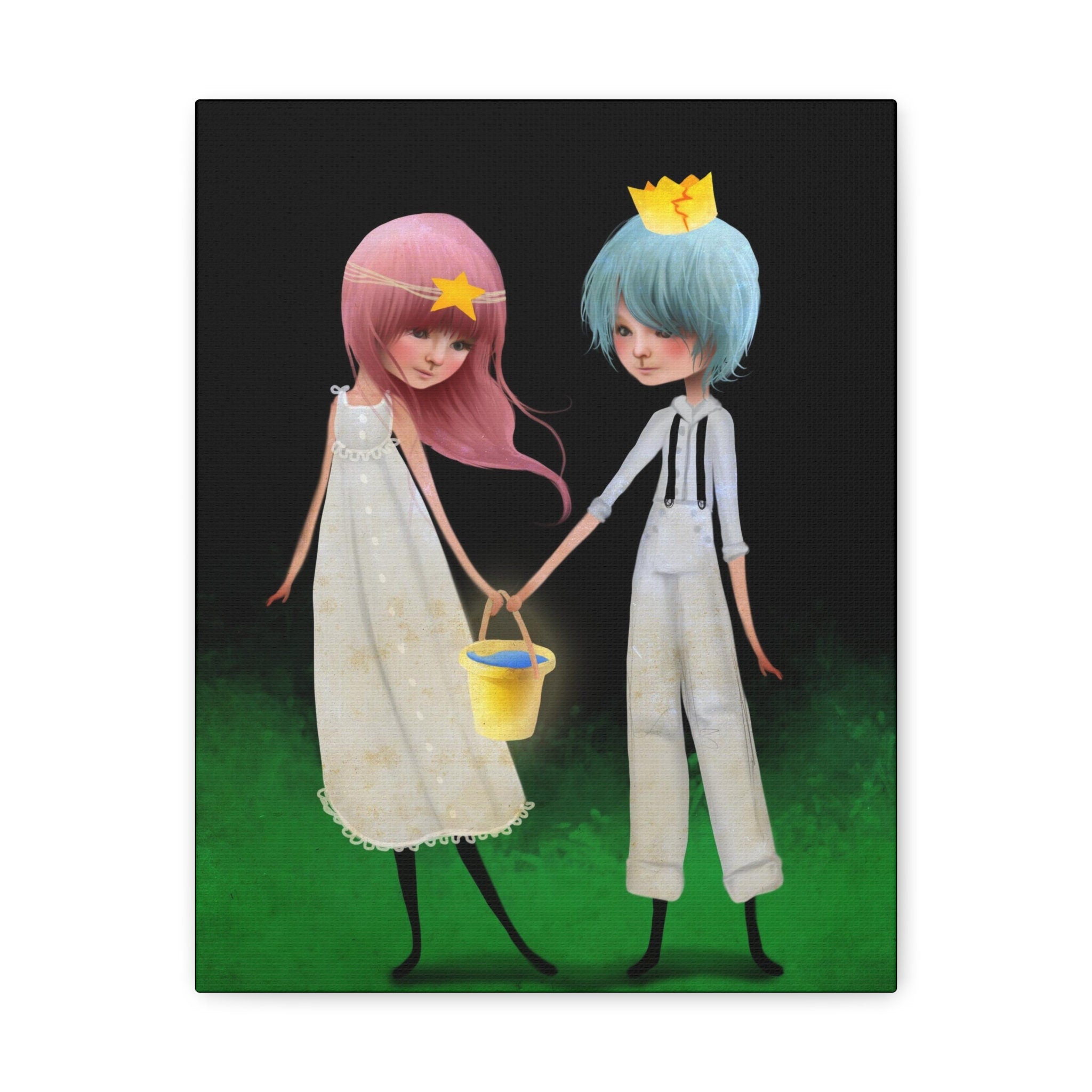 Jack and Jill · Canvas Print