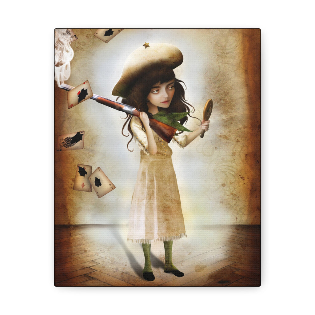 The Little Sharpshooter · Canvas Print