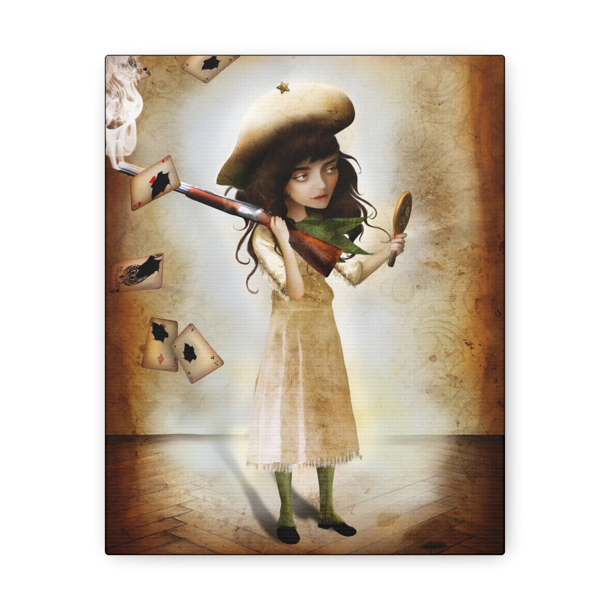 The Little Sharpshooter · Canvas Print
