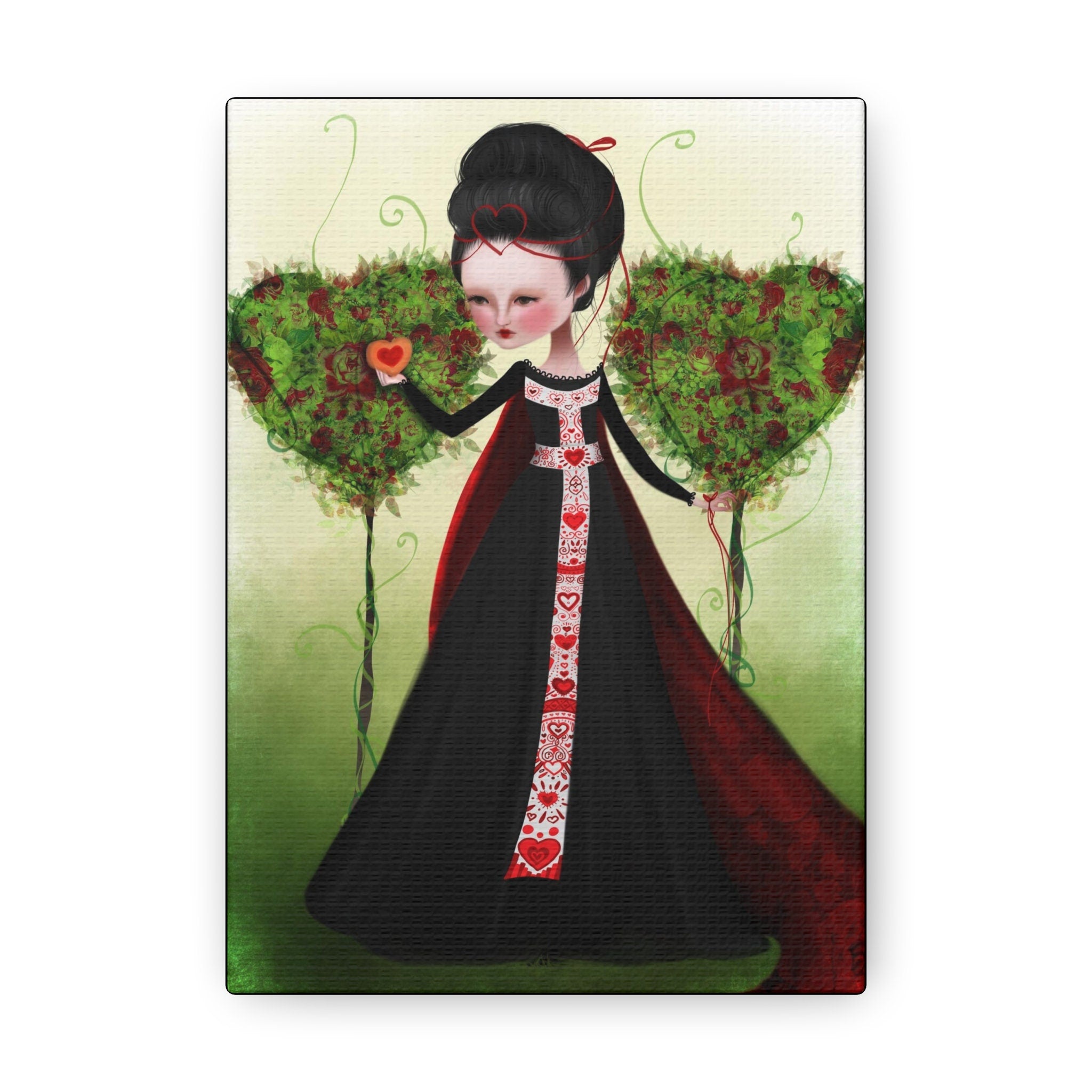 Queen of Hearts · Canvas Print