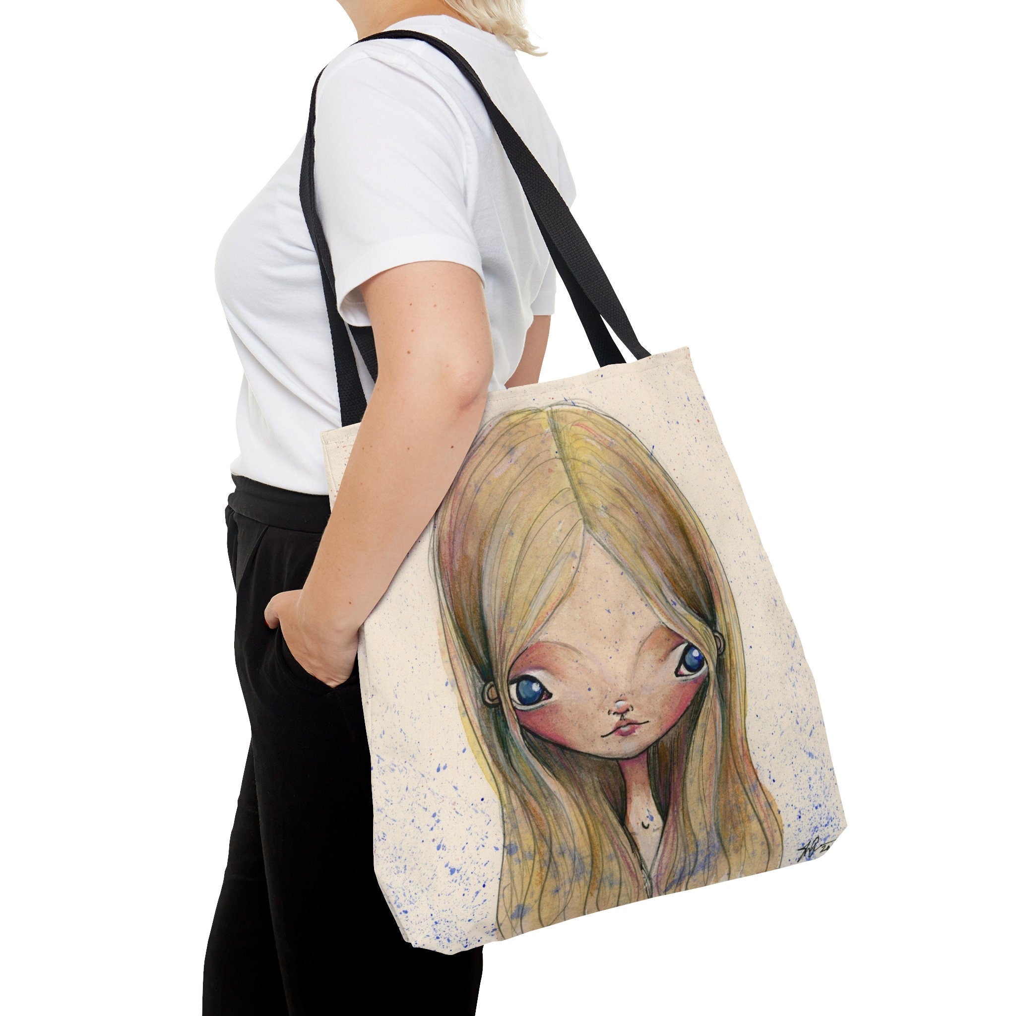 Blue Eyed Girl · Tote Bag